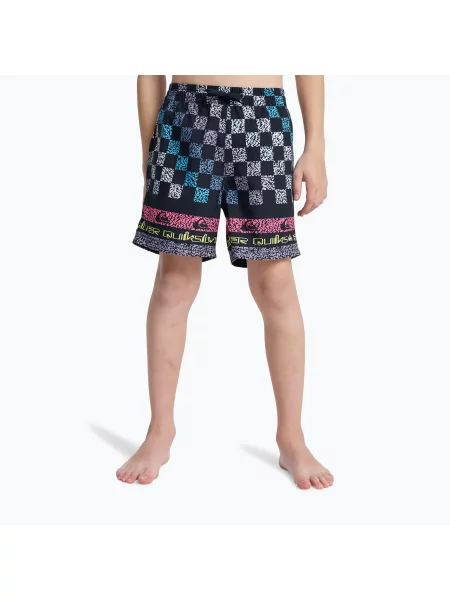 Шорти для плавання дитячі Quiksilver Everyday Printed Volley dark next gen navy