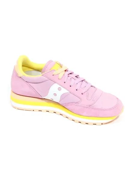 Sneakersy Saucony Jazz skórzane różowe