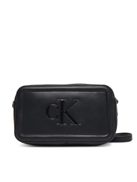 Calvin Klein Rankinė su ilgu dirželiu juoda