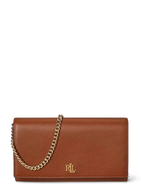 LAUREN RALPH LAUREN Ročna torba rjava