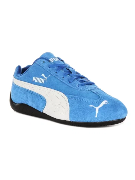 Sneakersy Puma skórzane niebieskie