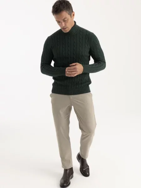 Felix Hardy Pulover închis verde