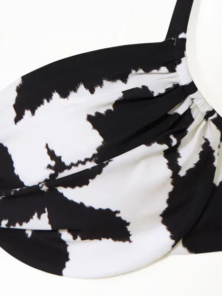 Maryan Mehlhorn Bikiny S Ramínky Florascape černá bílá