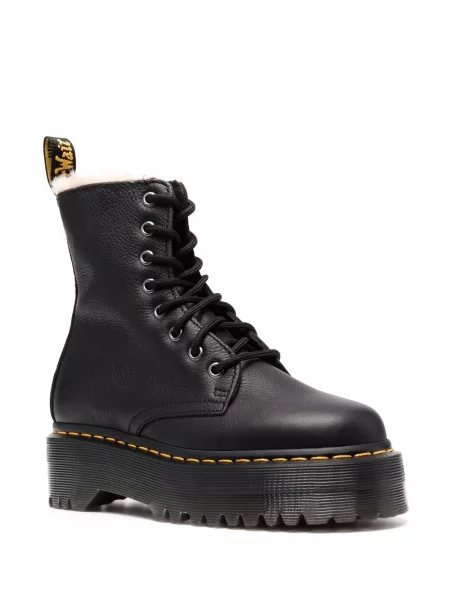Botki Dr. Martens na platformie czarne