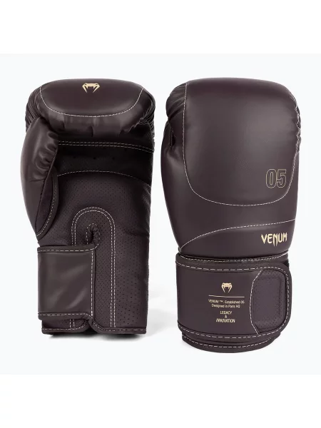 Boxerské rukavice Venum Impact Evo 14 OZ chocolate hnědé