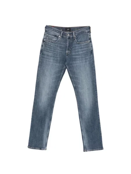 Traperice ravnih nogavica 7 For All Mankind plava