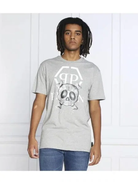 Philipp Plein Tricou gri