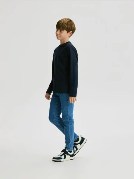 Reserved Blugi slim albastru