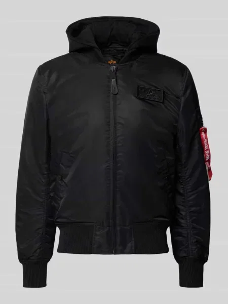Kurtka Alpha Industries ZH Back Print black / reflective czarny