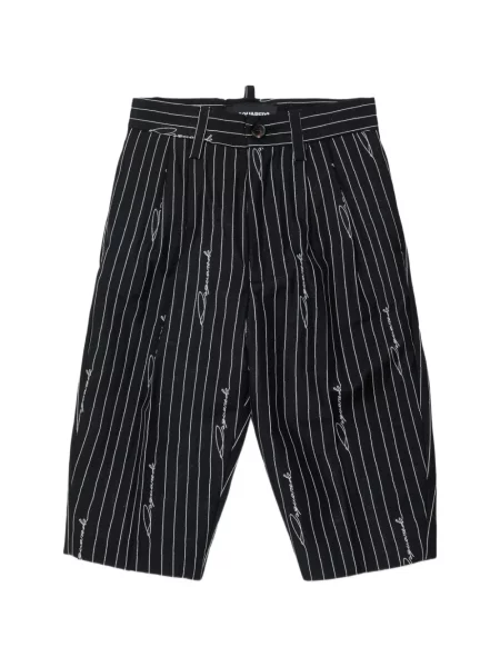 Spodnie dziecięce Dsquared2 czarne
