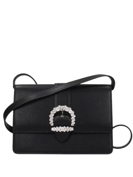 Geanta crossbody Jimmy Choo din piele negru