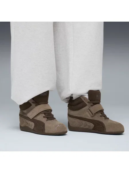 PUMA sneakersy Speedcat Wedge Buty brązowy
