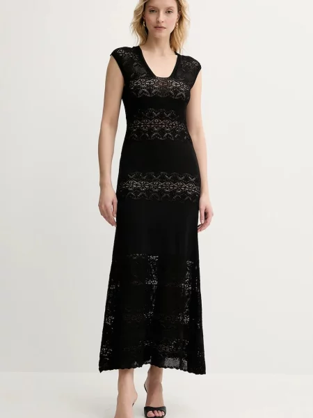 TWINSET Rochie tricotată negru