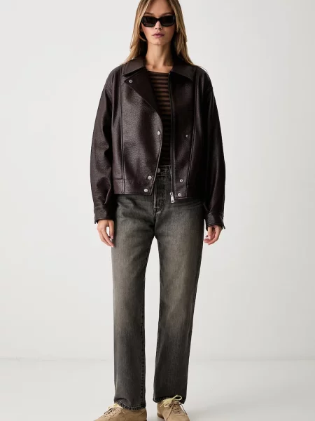 Levi's blugi regular pentru femei gri
