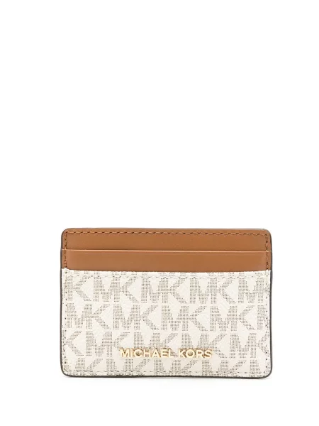 Portofel Michael Michael Kors din piele cu imagine maro