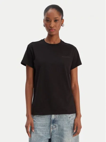 Kratek majica Patrizia Pepe črna