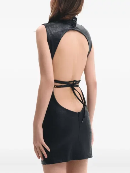 Rochie mini Lika de costum negru