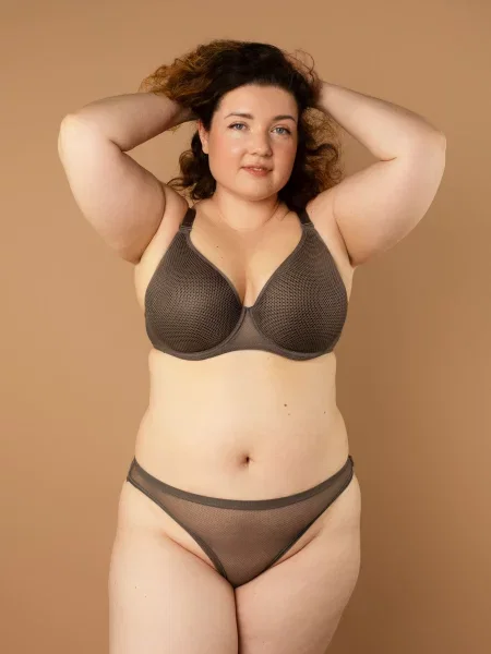 Труси brabrabra графіт поліамід/еластан