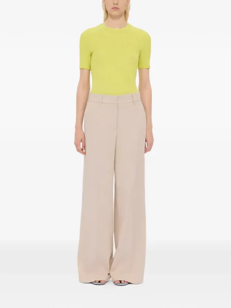 Pantaloni Msgm cu picior lat