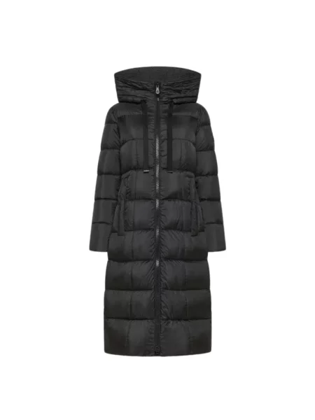 Peuterey Płaszcz Puchowy Nunki schwarz czarny