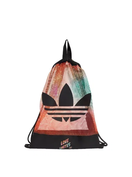 ADIDAS ORIGINALS Vrećasti ruksak Pride akvamarin / žuta / losos crna