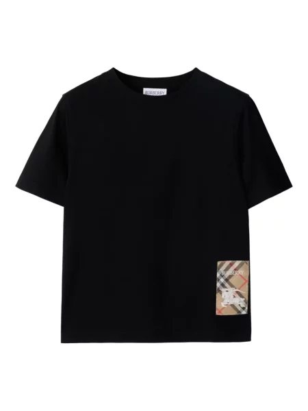 Koszulka dziecięca Burberry czarna