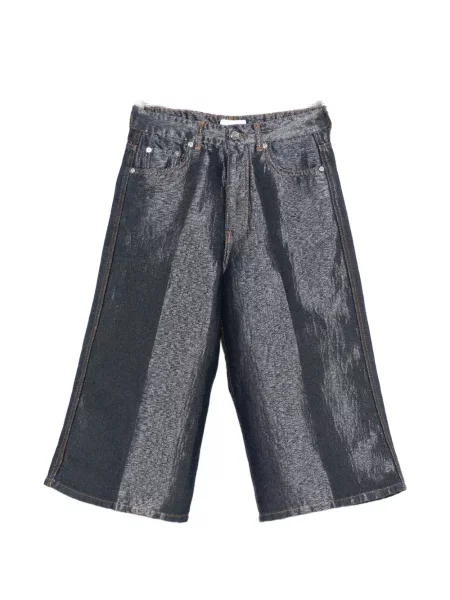 Pantaloni scurți Ganni albastru