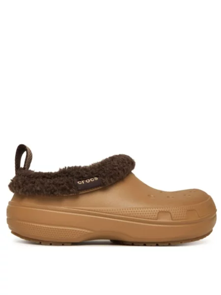 Сабо Crocs коричневые
