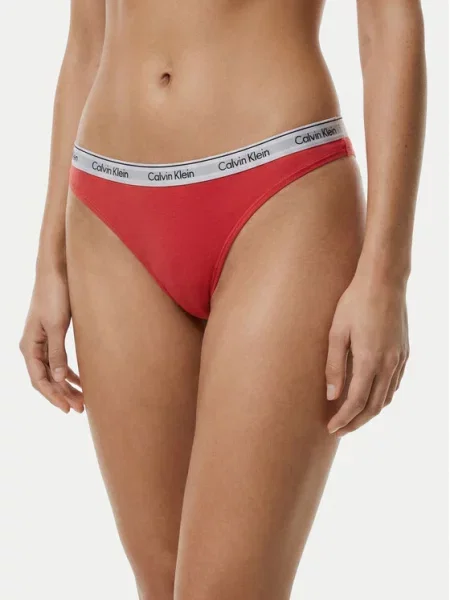 Kalhotky string Calvin Klein Underwear růžové