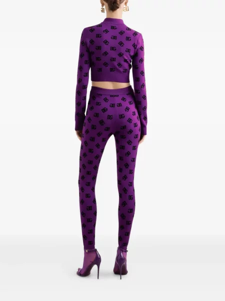 Leginsai Dolce & Gabbana violetinė