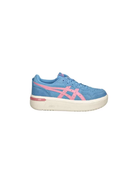 Sneakersy Asics Japan zamszowe niebieskie