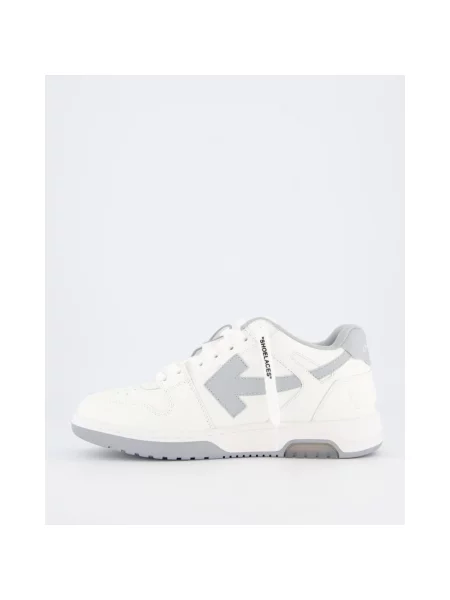 Sneakersy Off-white biznesowe białe