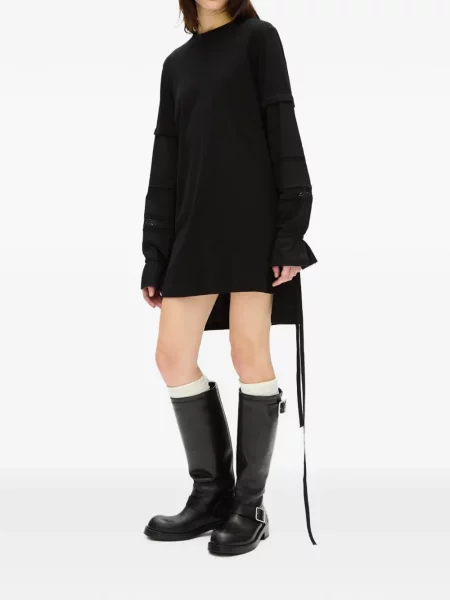 Rochie tip cămașă Ann Demeulemeester negru