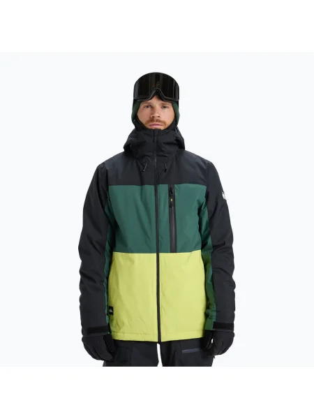 Geacă de snowboard pentru bărbați Quiksilver Sycamore Block dark ivy