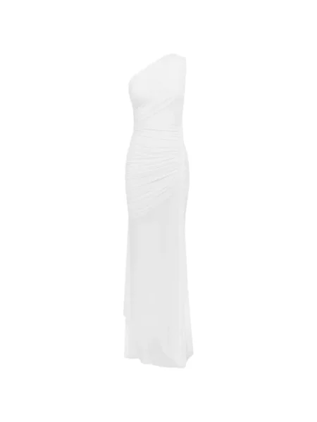 Rochie Alex Perry asimetrică alb