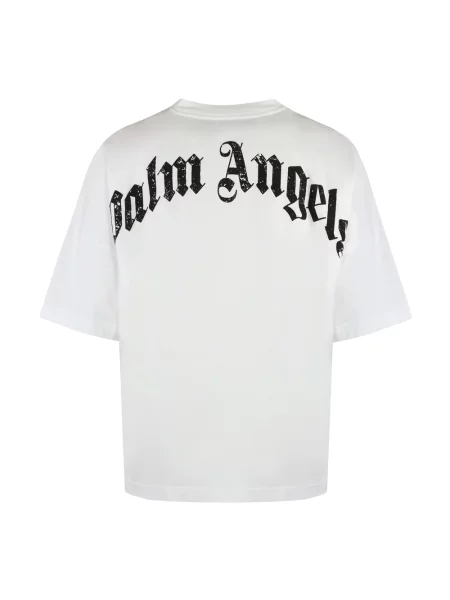 Koszulka Palm Angels z autografem biała
