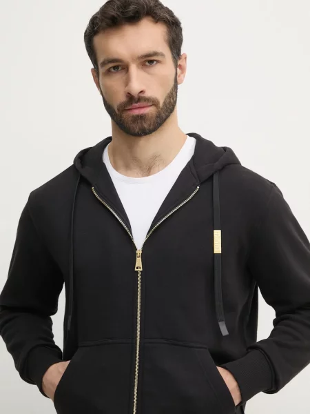 Geacă de blugi Versace Jeans Couture negru