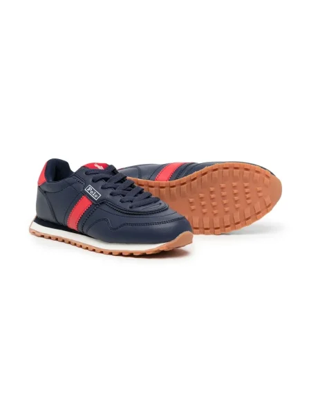Sneakersy dziecięce Polo Ralph Lauren niebieskie