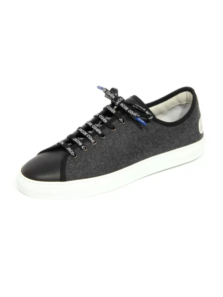 Sneakersy Jacob Cohen skórzane szare