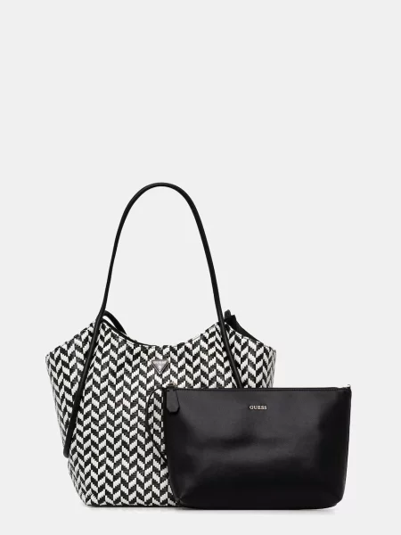 Guess geantă shopper pentru femei TESSI negru