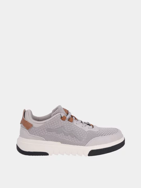 Кросівки Grunberg штучна шкіра/оксфорд сірий