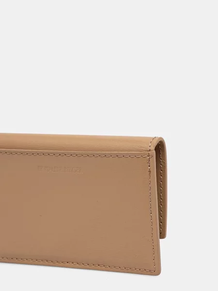 Шкіряний гаманець By Malene Birger бежевий