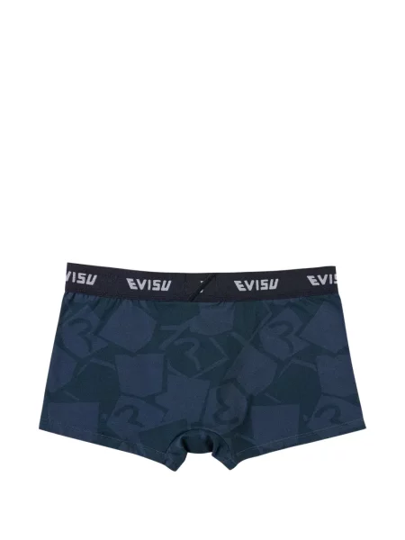 Boxeri Evisu cu imagine albastru
