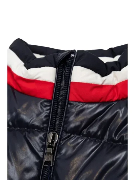 Kurtka dziecięca Moncler Enfant niebieska