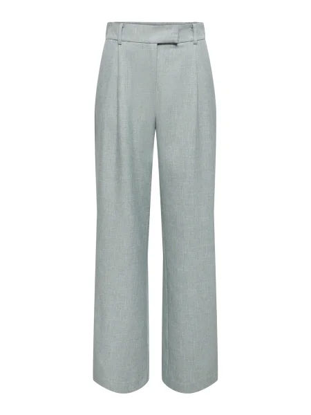 ONLY Pantaloni cutați ONLLINDA mentă verde