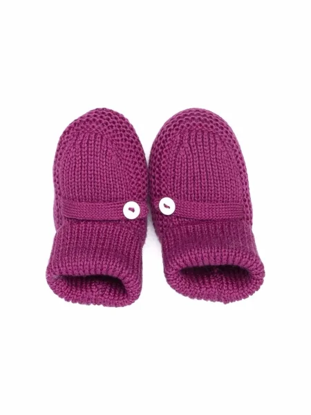 Kapcie dziecięce Little Bear fioletowe