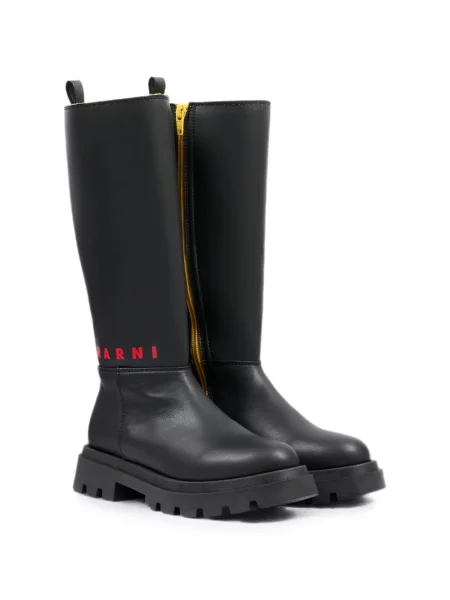 Botki dziecięce Marni czarne