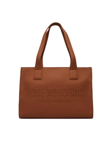 LOVE MOSCHINO Torbica smeđa