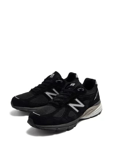 Sneakerși New Balance 990 din piele de căprioară negru