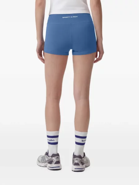 Ριγέ σορτς Sporty & Rich μπλε